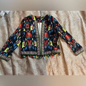 SHEIN jacket with fringes